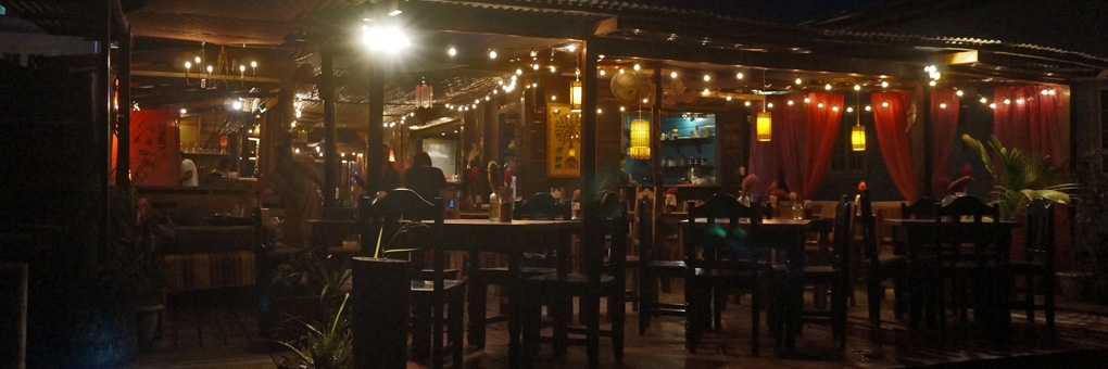 Over The Sea Restaurant in Bocas Town